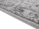 United Weavers Cascades Shasta Grey Rug - pile height detail