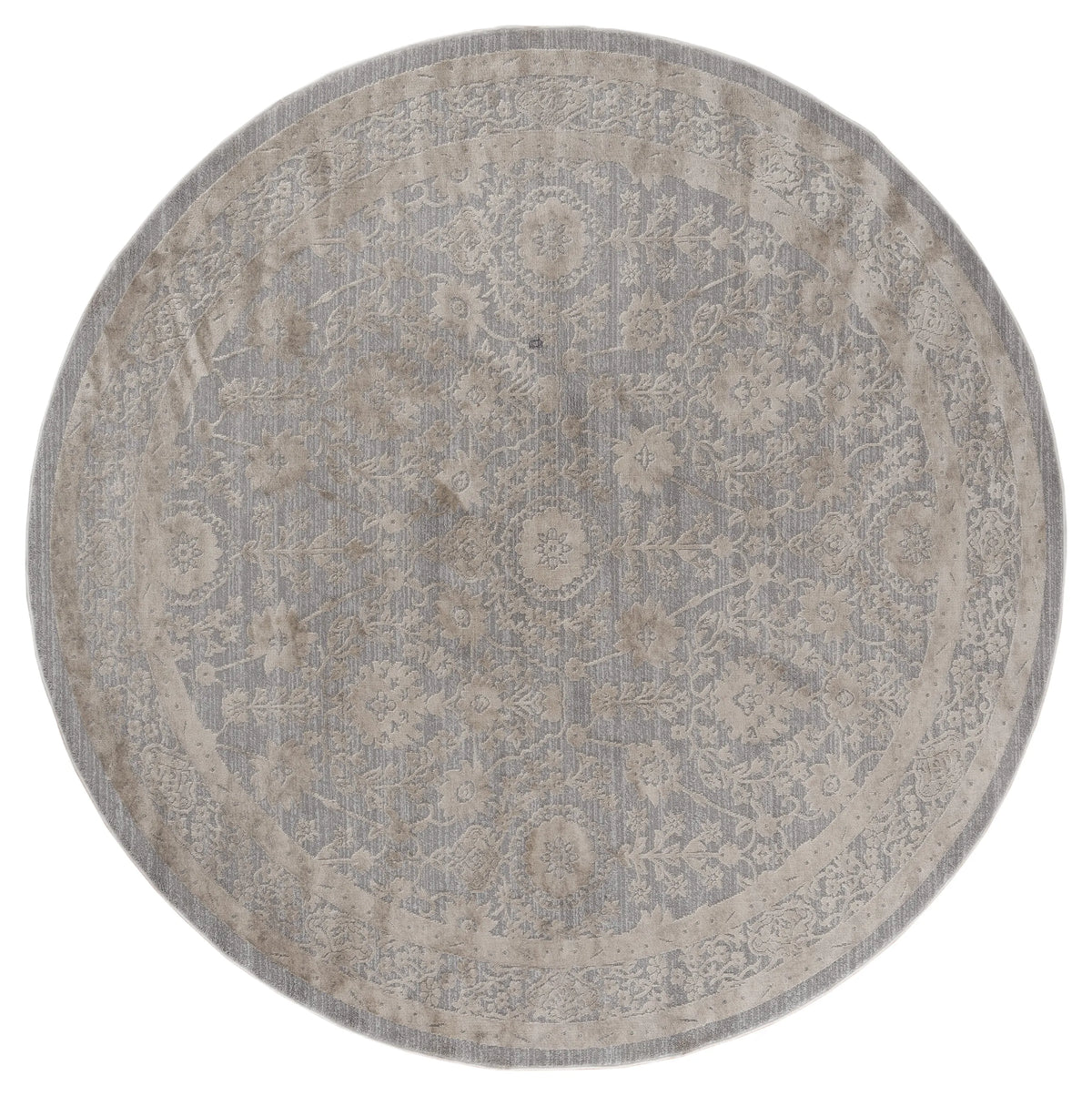 United Weavers Cascades Shasta Wheat Rug - round front view