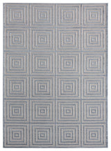 United Weavers Cascades Tehama Bluegrey Blue/Grey Rug - front view