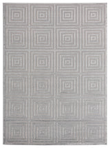 United Weavers Cascades Tehama Silver Rug - front view