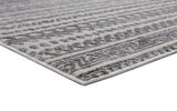 United Weavers Cascades Yamsay Grey Rug - angle view
