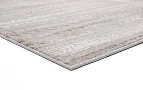 United Weavers Cascades Yamsay Wheat Rug - angle view