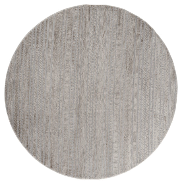 United Weavers Cascades Yamsay Wheat Rug - round front view