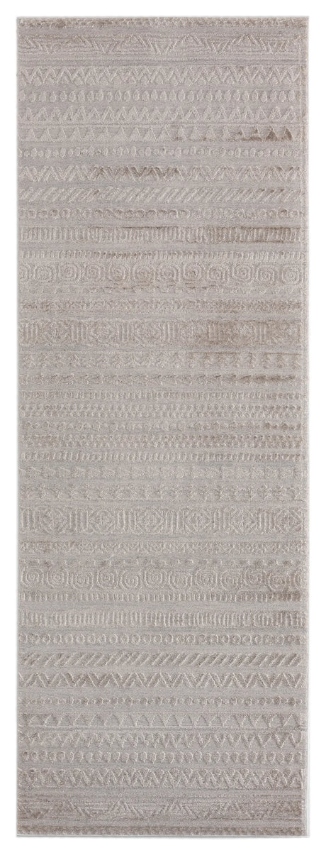 United Weavers Cascades Yamsay Wheat Rug - runner front view