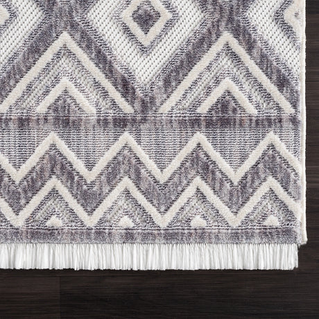 United Weavers Chelsea Brimmer Grey Rug - angle view