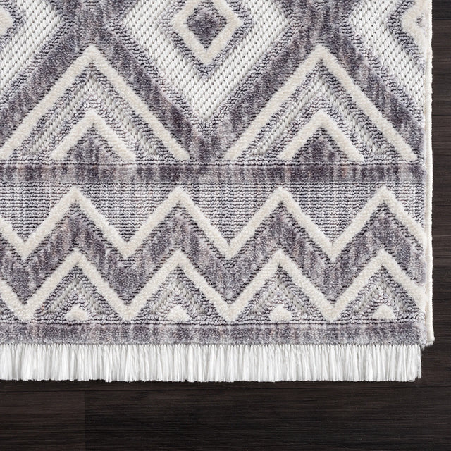 United Weavers Chelsea Brimmer Grey Rug - angle view