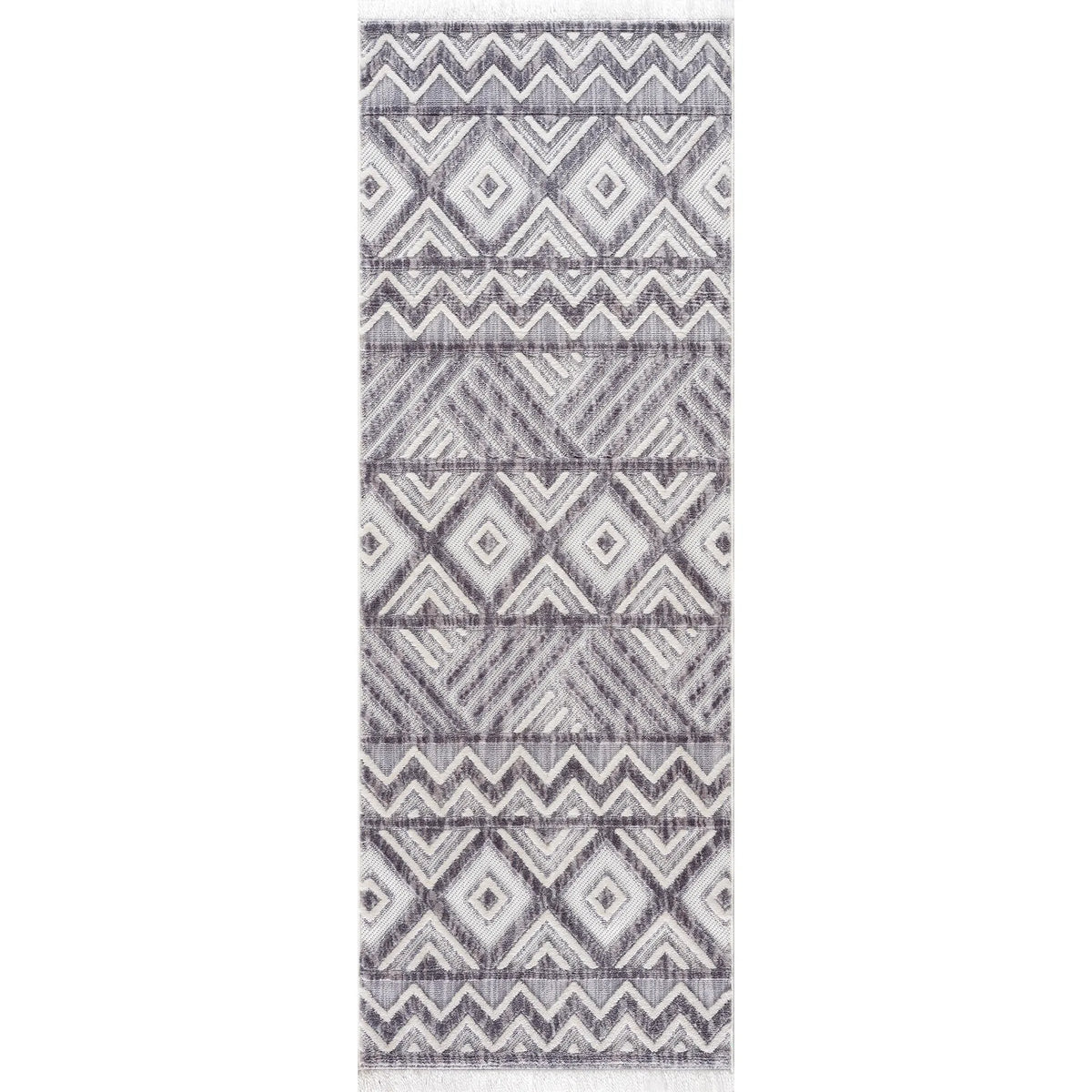 United Weavers Chelsea Brimmer Grey Rug - runner front view