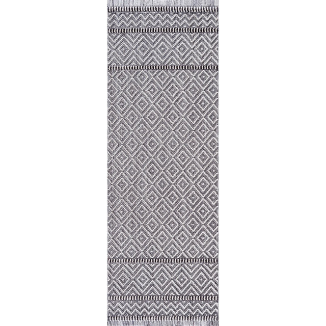United Weavers Chelsea Houska Grey Rug - runner front view