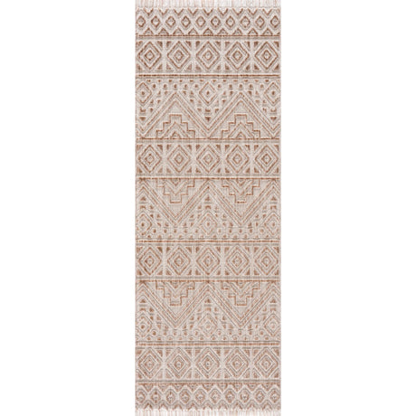 United Weavers Chelsea Kane Brown Rug - runner front view