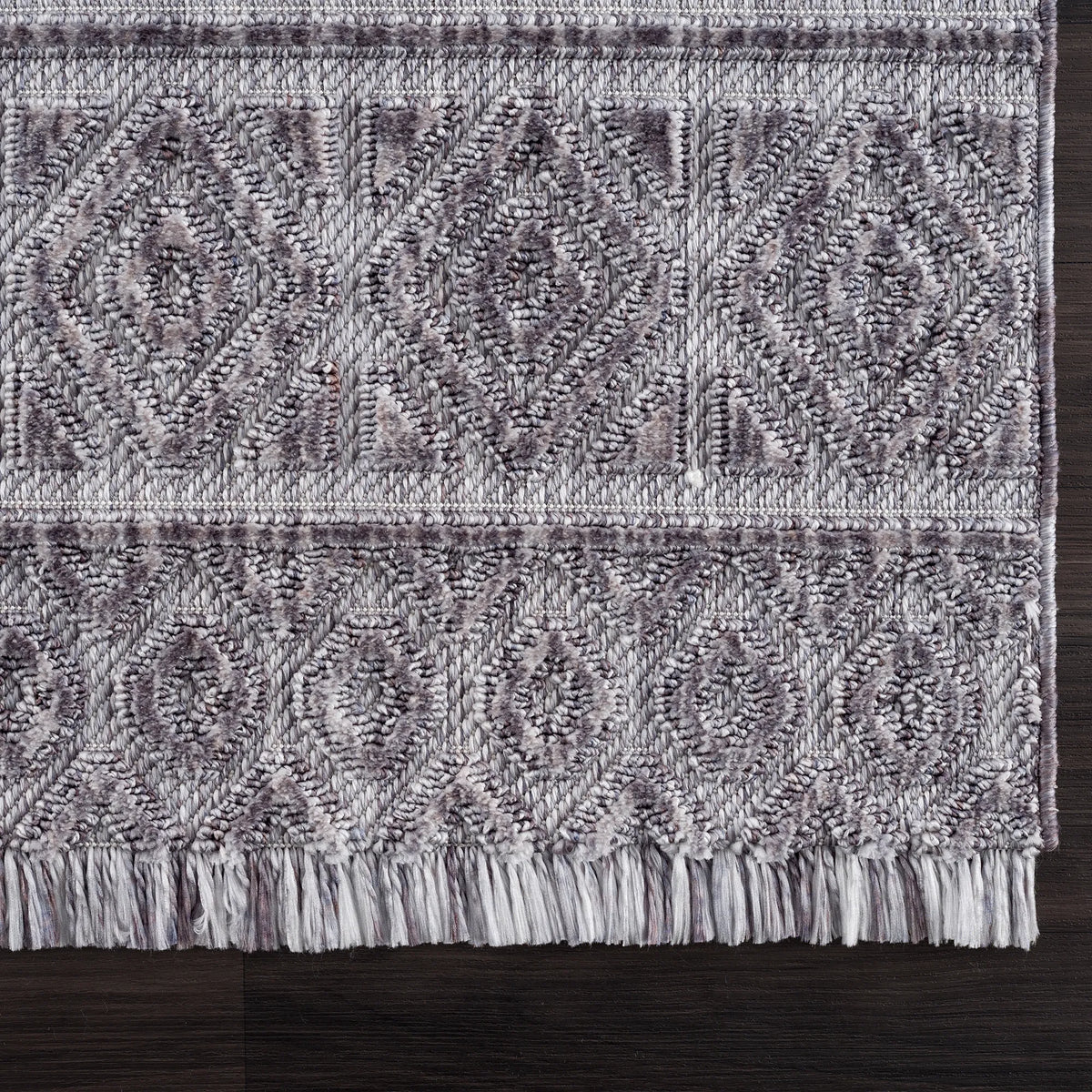 United Weavers Chelsea Kane Smoke Rug - angle view