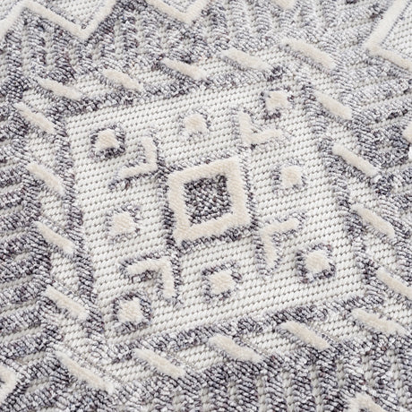 United Weavers Chelsea Novel Grey Rug - close-up detail