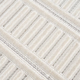 United Weavers Chelsea Yeager White Rug - close-up detail