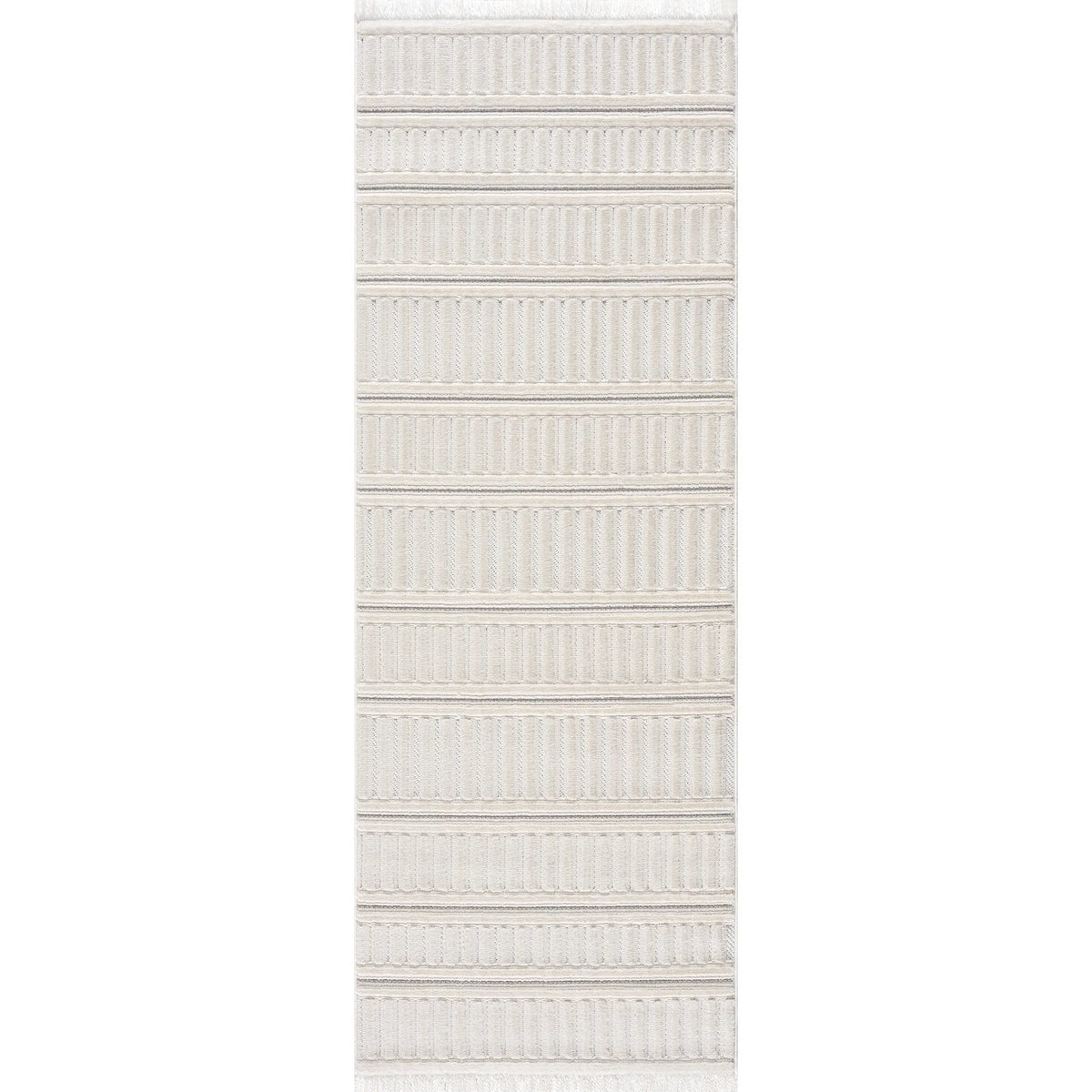 United Weavers Chelsea Yeager White Rug - runner front view