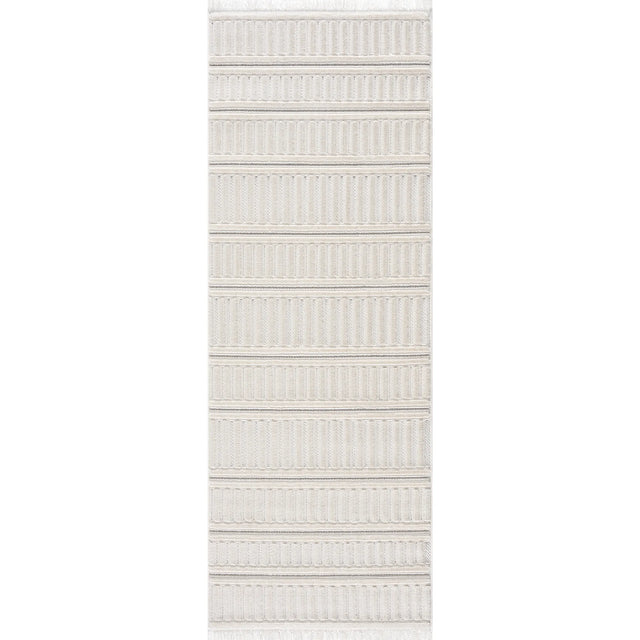 United Weavers Chelsea Yeager White Rug - runner front view