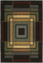 United Weavers Contours Ambience Smoke Blue Rug - front view