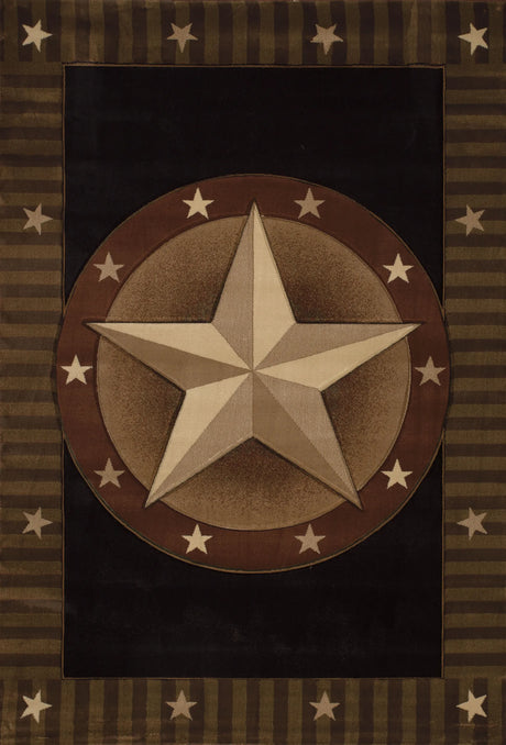 United Weavers Contours Austin Onyx Rug - front view