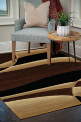 United Weavers Contours Avalon Toffee Rug - room scene