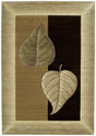 United Weavers Contours Basil Chocolate Rug - front view