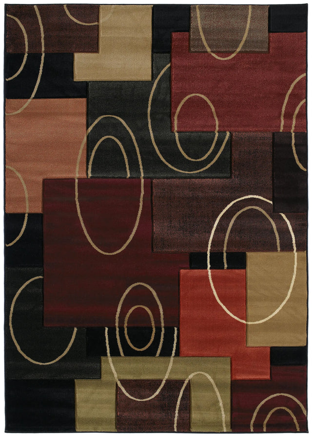 United Weavers Contours Cha Onyx Rug - front view