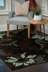 United Weavers Contours Orleans Smoke Blue Rug - room scene