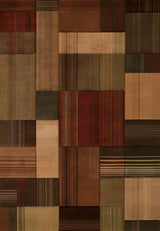 United Weavers Contours Transition Toffee Rug - front view