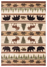 United Weavers Cottage Adler Beige Rug - front view