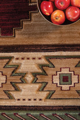 United Weavers Cottage Elka Beige Rug - close-up detail