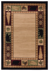 United Weavers Cottage Homestead Beige Rug - front view