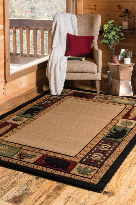 United Weavers Cottage Homestead Beige Rug - room scene