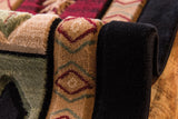 United Weavers Cottage Homestead Beige Rug - side close-up detail
