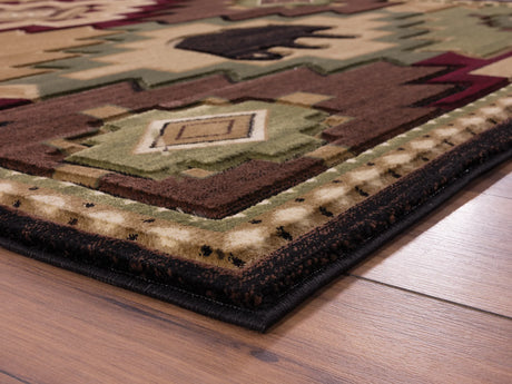 United Weavers Cottage Legacy Multi Rug - second angle view