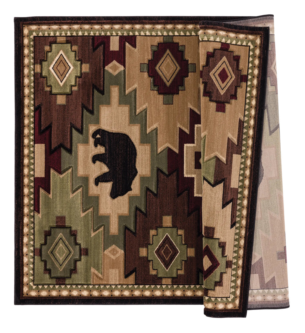 United Weavers Cottage Legacy Multi Rug - backing detail