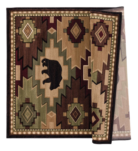 United Weavers Cottage Legacy Multi Rug - backing detail
