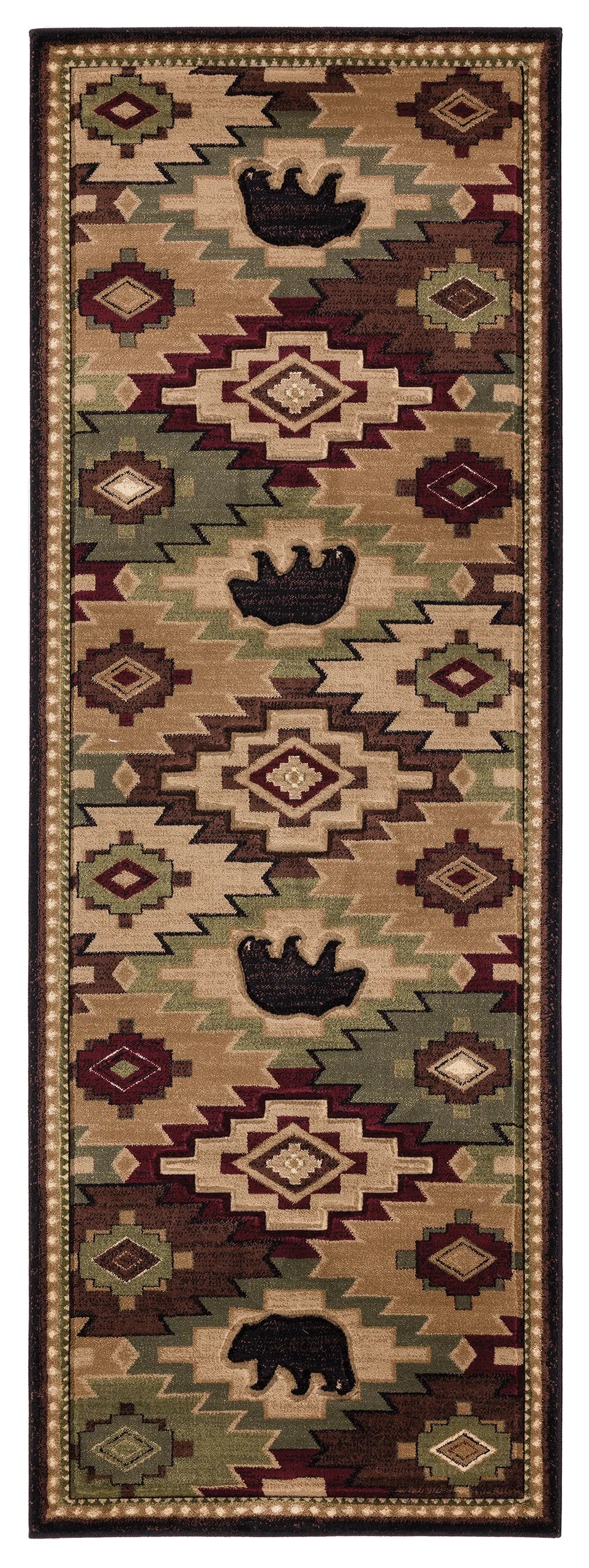 United Weavers Cottage Legacy Multi Rug - runner front view