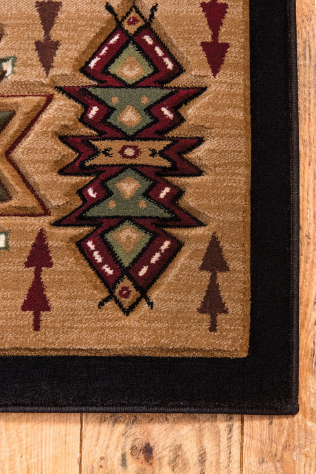 United Weavers Cottage Maddox Beige Rug - angle view