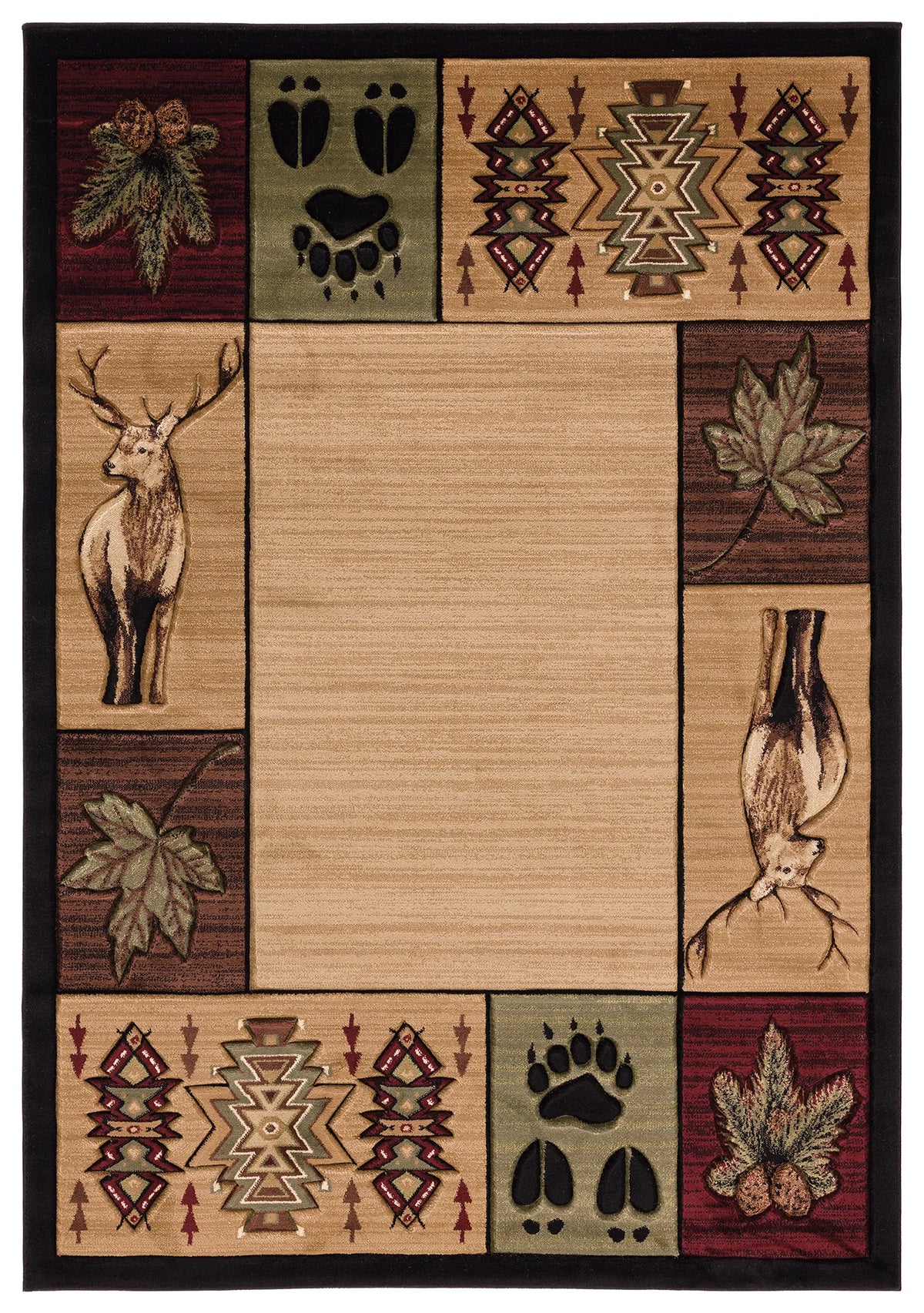 United Weavers Cottage Maddox Beige Rug - front view