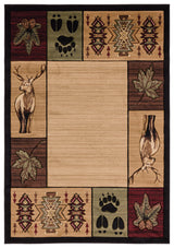 United Weavers Cottage Maddox Beige Rug - front view