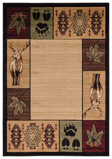United Weavers Cottage Maddox Beige Rug - front view