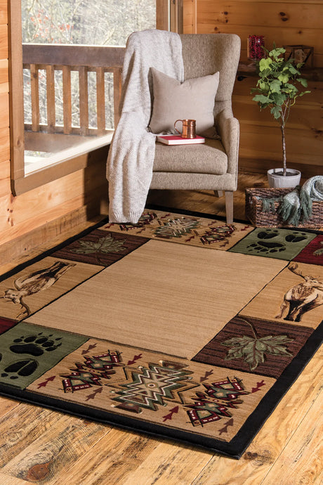 United Weavers Cottage Maddox Beige Rug - room scene