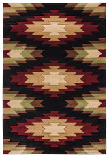 United Weavers Cottage Navajo Multi Rug - front view