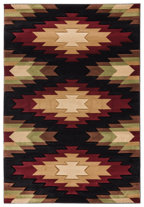 United Weavers Cottage Navajo Multi Rug - front view