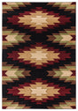 United Weavers Cottage Navajo Multi Rug - front view