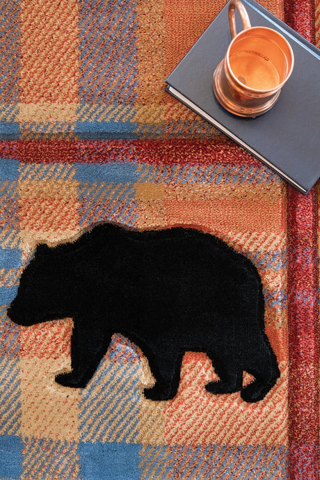 United Weavers Cottage Nomad Multi Rug - close-up detail