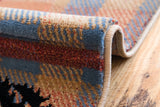 United Weavers Cottage Nomad Multi Rug - side close-up detail