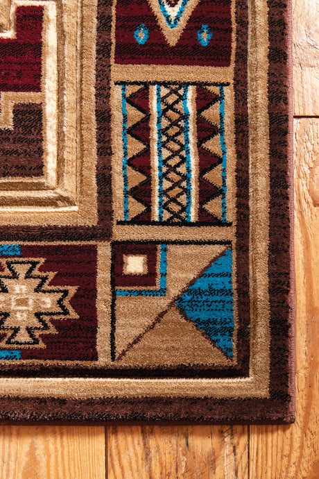 United Weavers Cottage Pelican Park Beige Rug - angle view