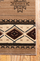 United Weavers Cottage Timberland Beige Rug - angle view