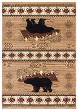 United Weavers Cottage Timberland Beige Rug - front view