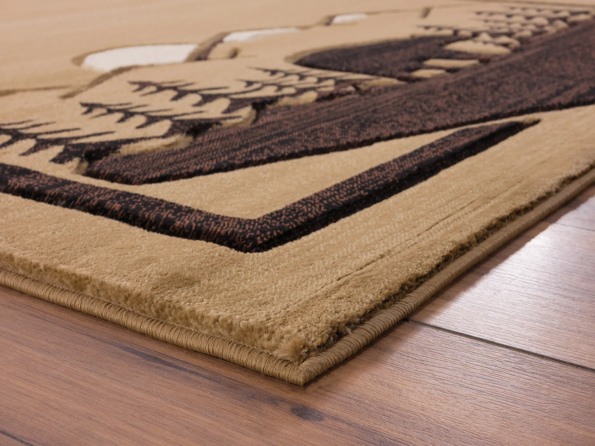 United Weavers Cottage Treetops Beige Rug - second angle view