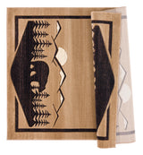 United Weavers Cottage Treetops Beige Rug - backing detail
