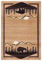 United Weavers Cottage Treetops Beige Rug - front view